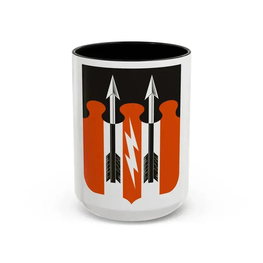 11 Signal Battalion 2 (U.S. Army) Accent Coffee Mug 15oz Black - Go Mug Yourself