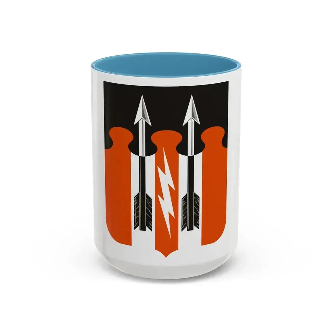 11 Signal Battalion 2 (U.S. Army) Accent Coffee Mug 15oz Light Blue - Go Mug Yourself