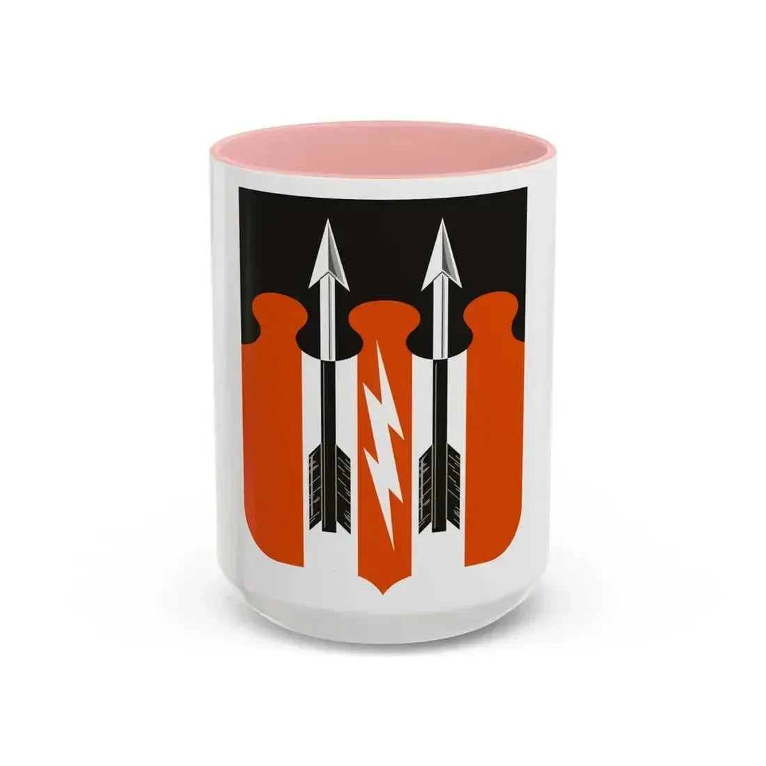 11 Signal Battalion 2 (U.S. Army) Accent Coffee Mug 15oz Pink - Go Mug Yourself