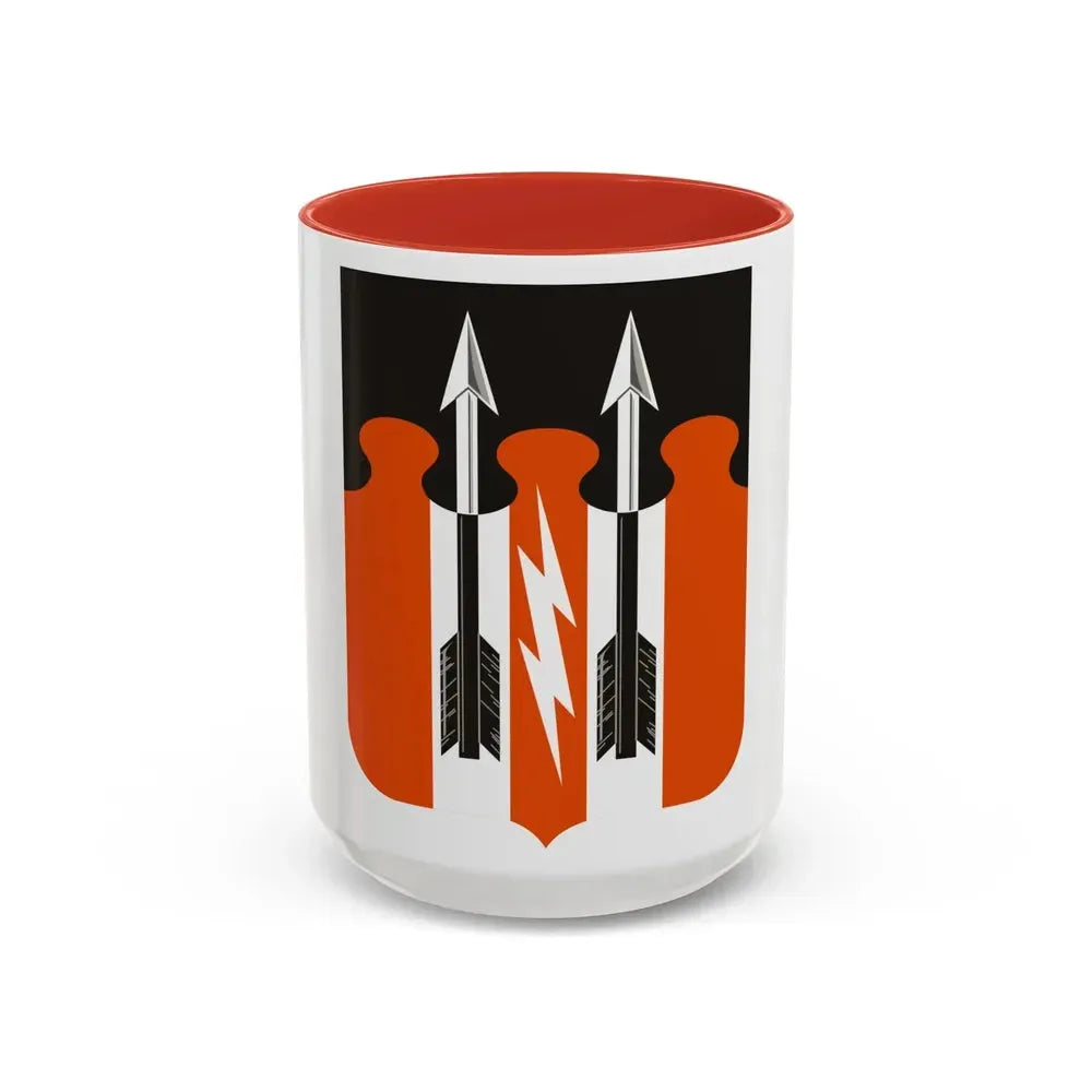 11 Signal Battalion 2 (U.S. Army) Accent Coffee Mug 15oz Red - Go Mug Yourself