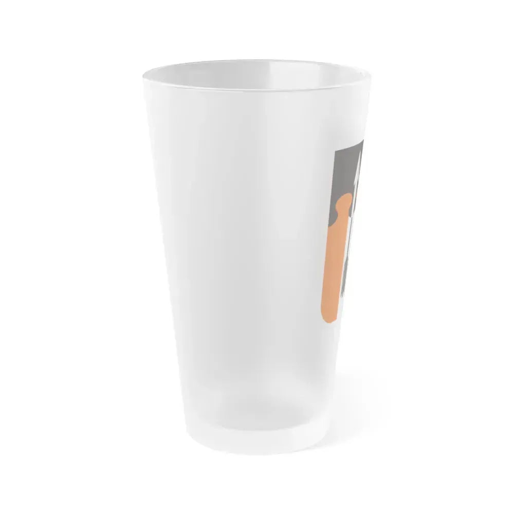11 Signal Battalion 2 (U.S. Army) Frosted Pint Glass 16oz - Go Mug Yourself