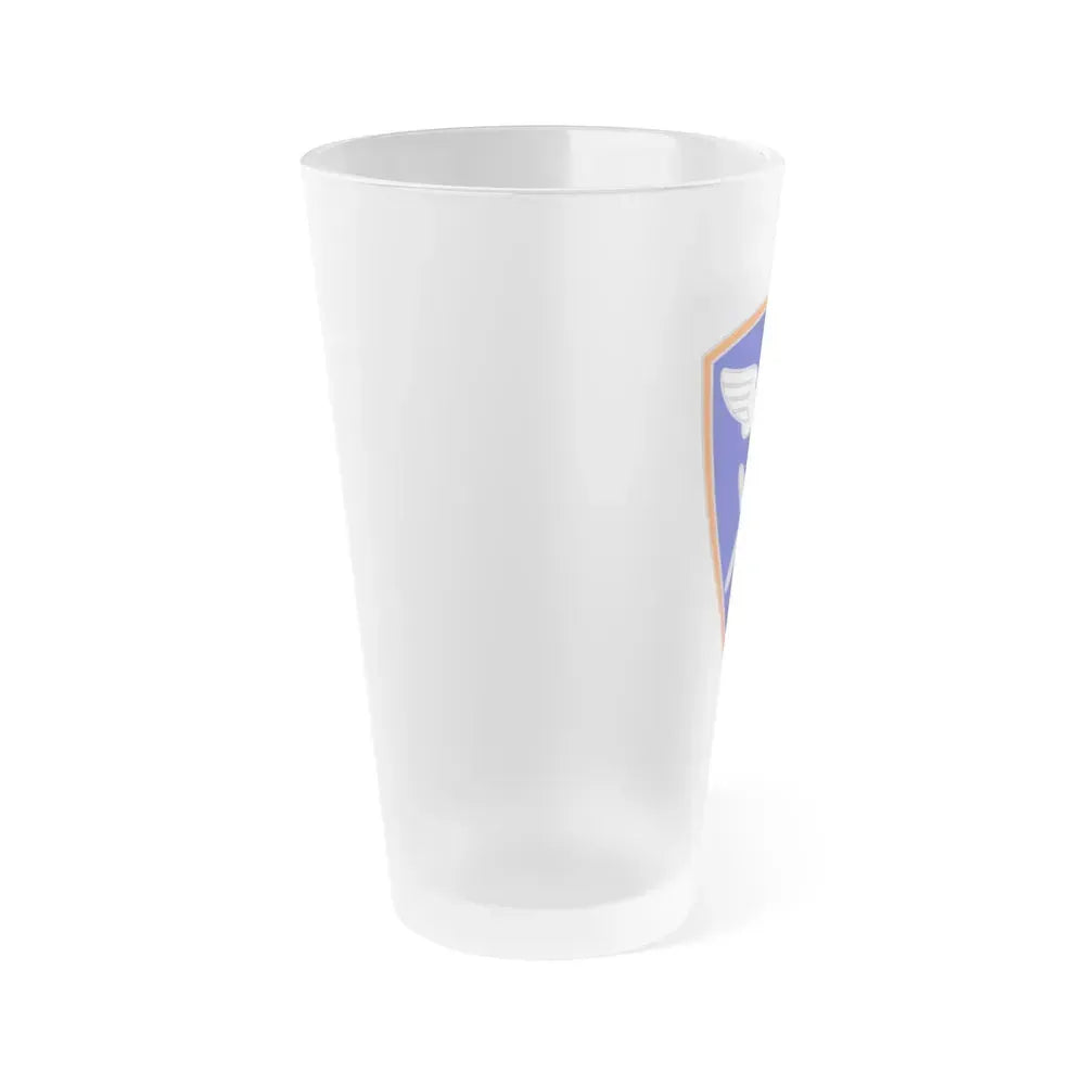 110 Aviation Brigade (U.S. Army) Frosted Pint Glass 16oz - Go Mug Yourself