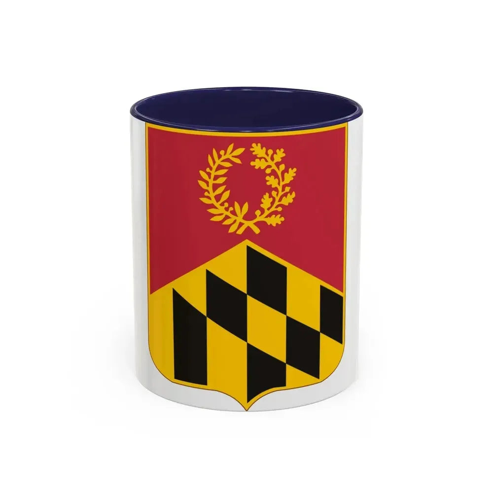 110 Information Operations Battalion (U.S. Army) Accent Coffee Mug 11oz Navy - Go Mug Yourself