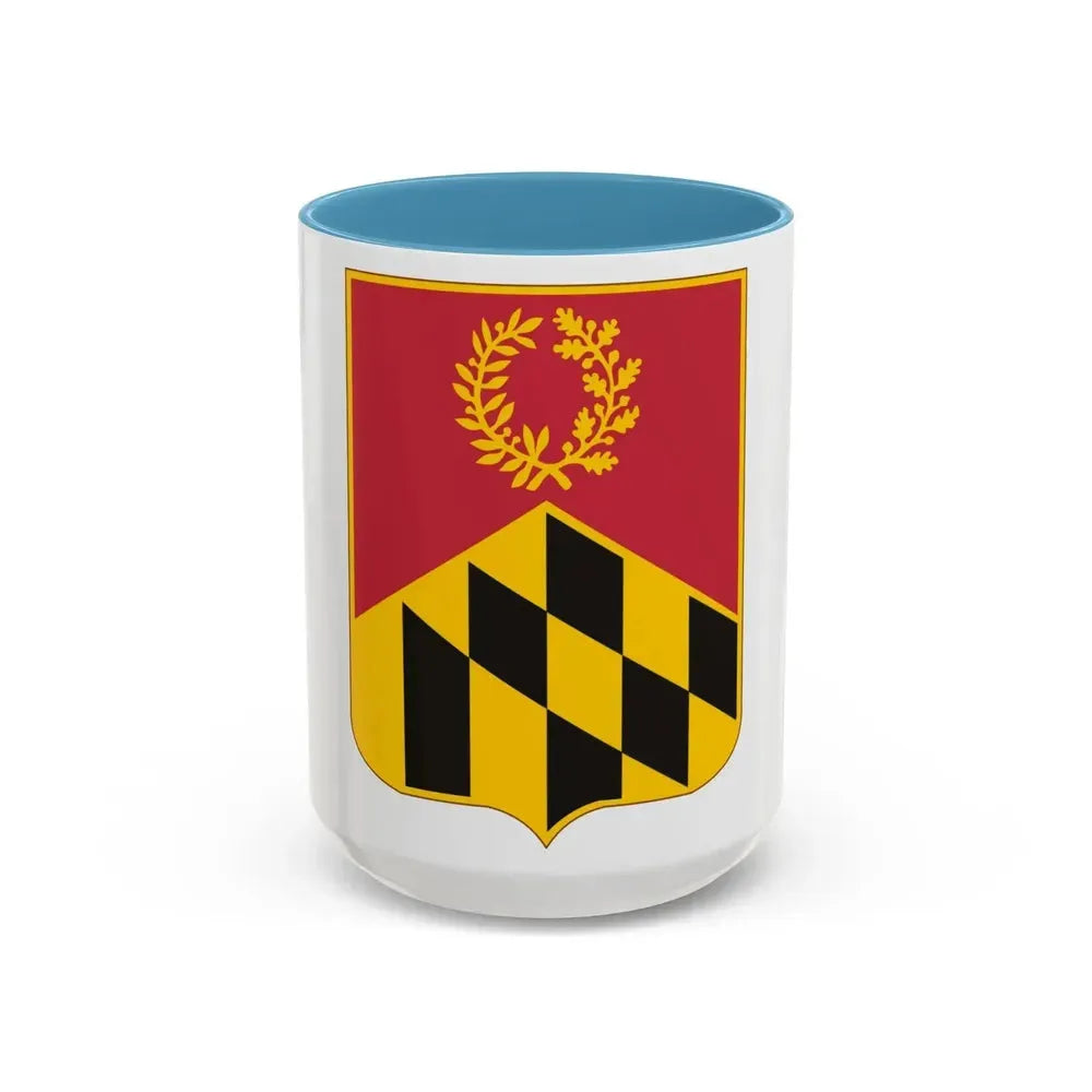 110 Information Operations Battalion (U.S. Army) Accent Coffee Mug 15oz Light Blue - Go Mug Yourself