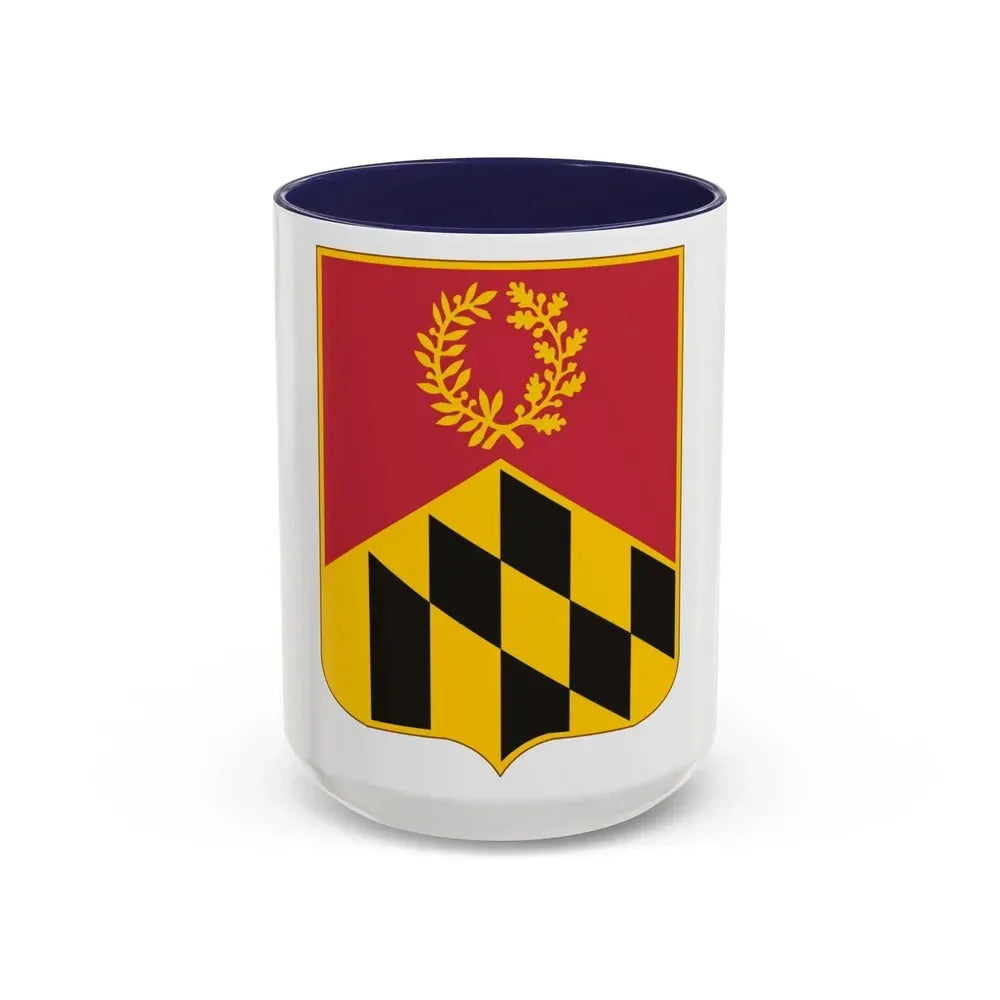 110 Information Operations Battalion (U.S. Army) Accent Coffee Mug 15oz Navy - Go Mug Yourself