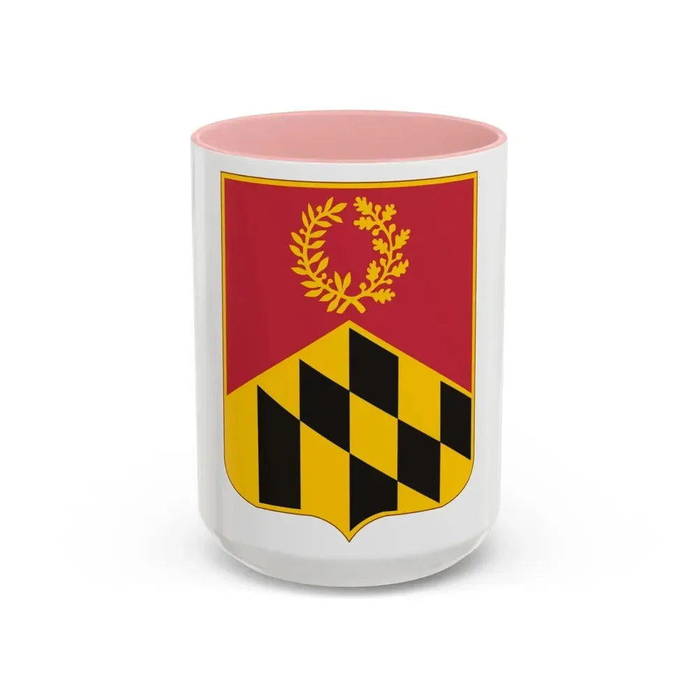 110 Information Operations Battalion (U.S. Army) Accent Coffee Mug 15oz Pink - Go Mug Yourself