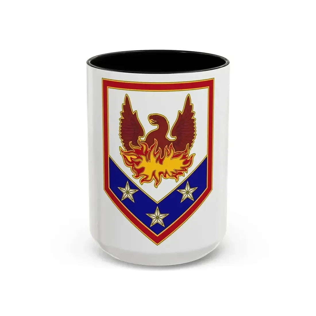 110 Maneuver Enhancement Brigade (U.S. Army) Accent Coffee Mug 15oz Black - Go Mug Yourself
