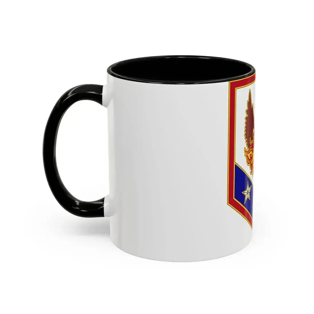 110 Maneuver Enhancement Brigade (U.S. Army) Accent Coffee Mug - Go Mug Yourself