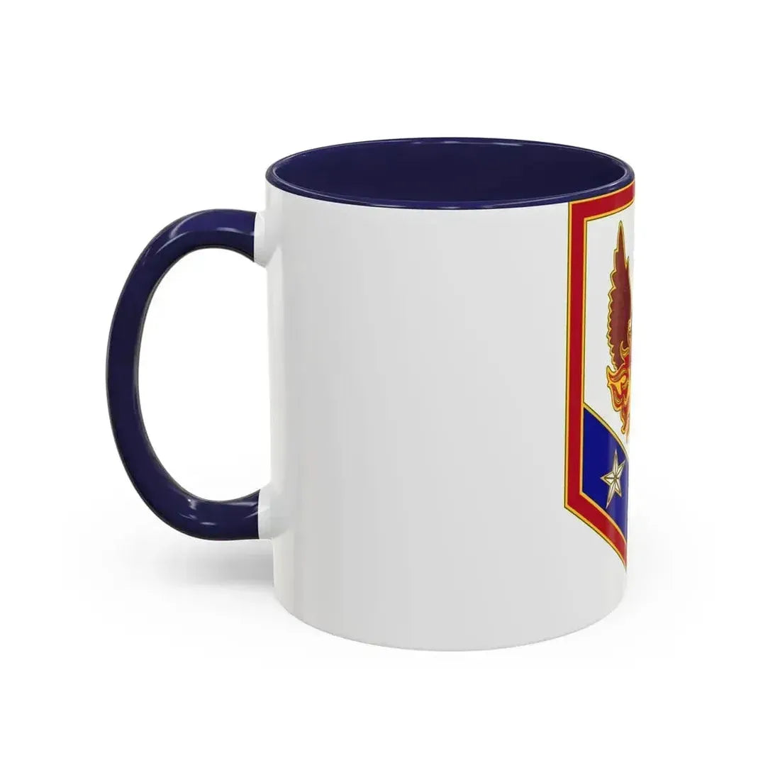 110 Maneuver Enhancement Brigade (U.S. Army) Accent Coffee Mug - Go Mug Yourself