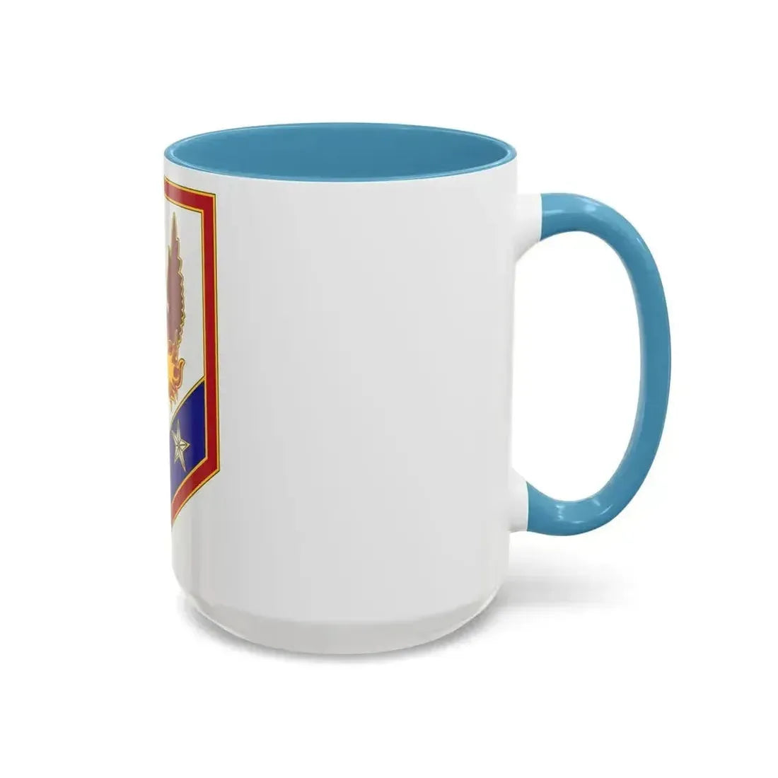 110 Maneuver Enhancement Brigade (U.S. Army) Accent Coffee Mug - Go Mug Yourself