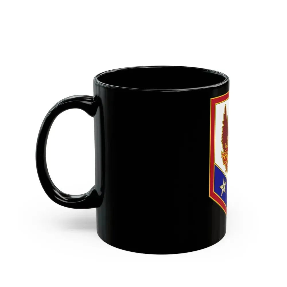 110 Maneuver Enhancement Brigade (U.S. Army) Black Coffee Mug - Go Mug Yourself