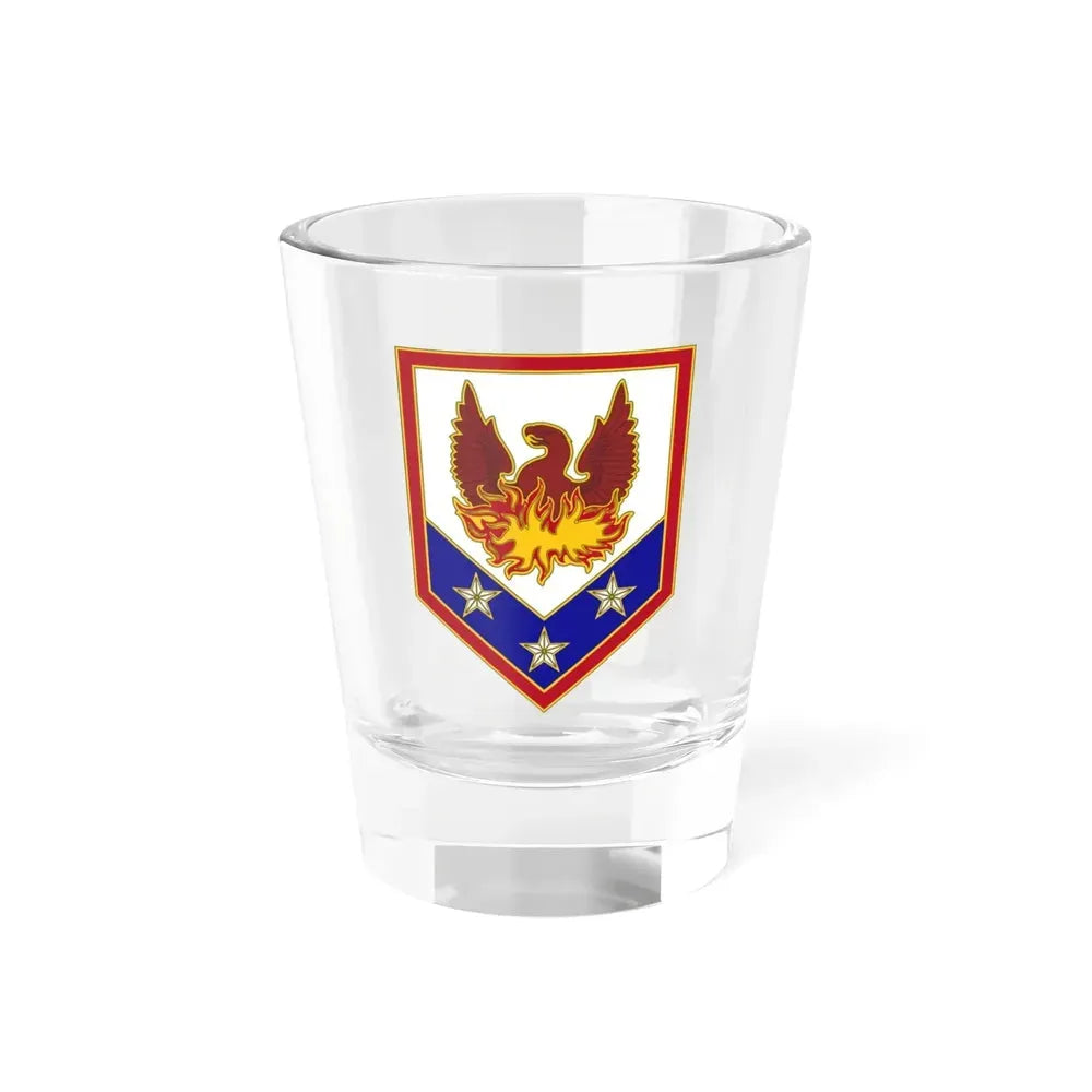 110 Maneuver Enhancement Brigade (U.S. Army) Shot Glass 1.5oz 1.5oz - Go Mug Yourself