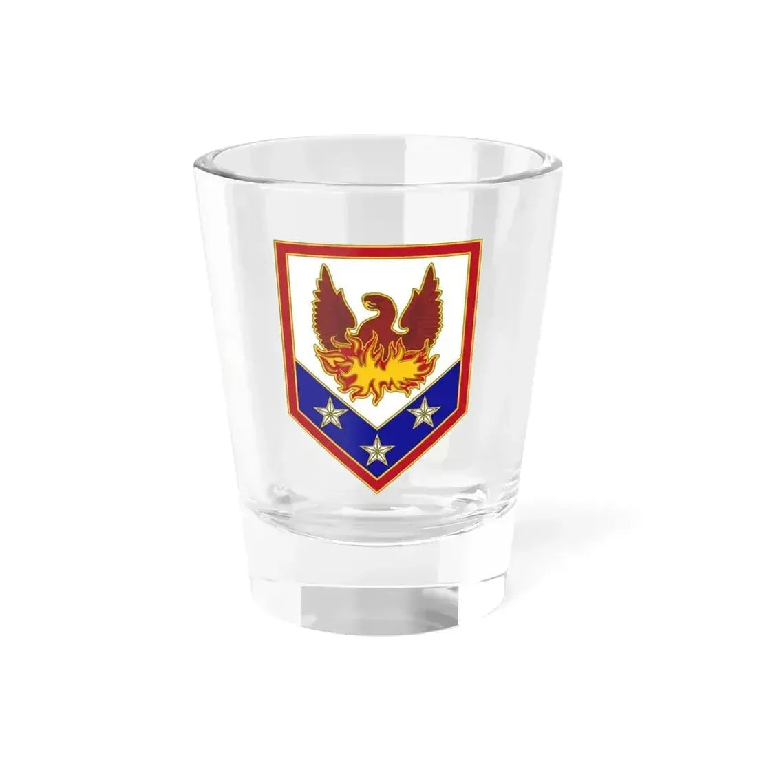 110 Maneuver Enhancement Brigade (U.S. Army) Shot Glass 1.5oz 1.5oz - Go Mug Yourself