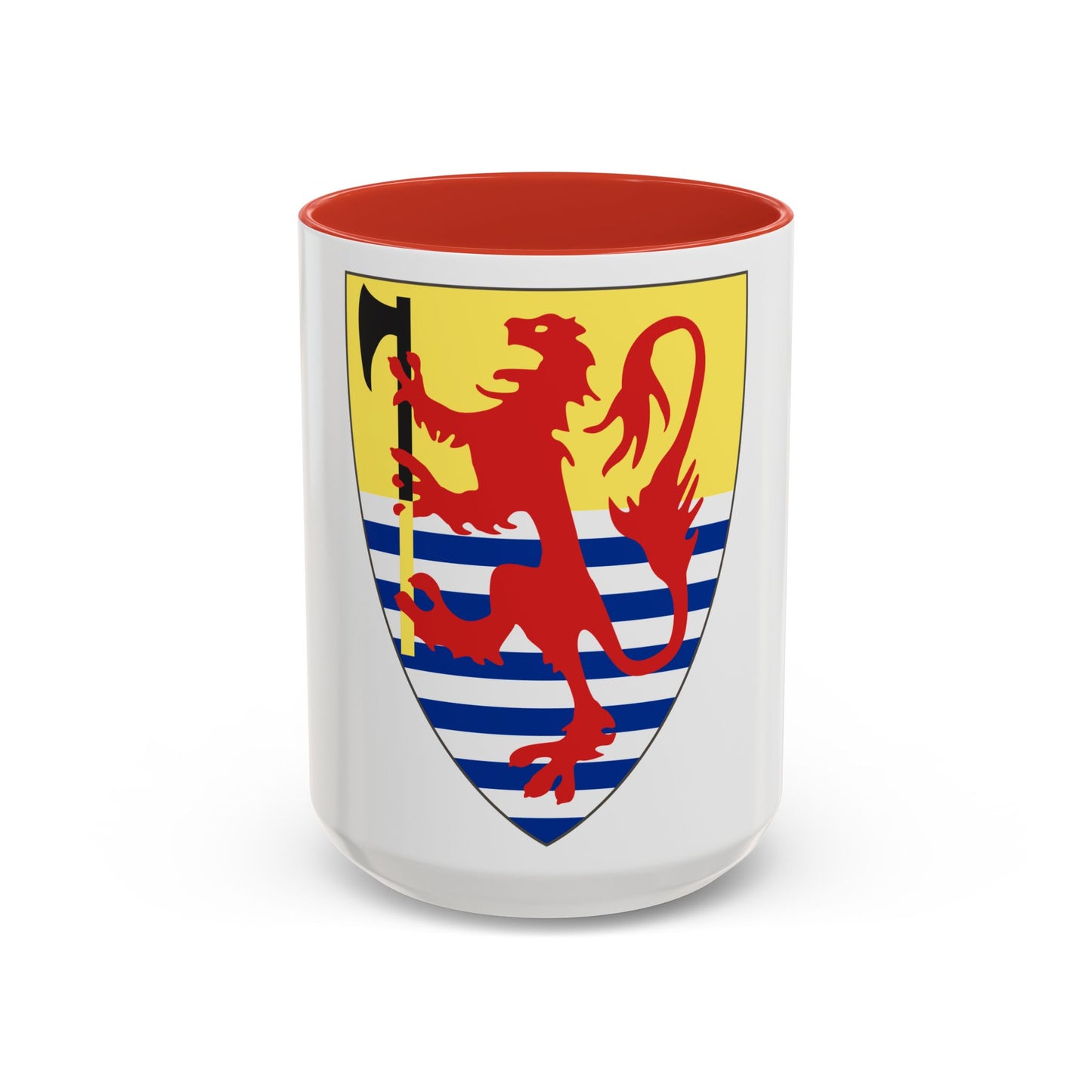 Coat of arms of King of Iceland (13th century) - Accent Coffee Mug