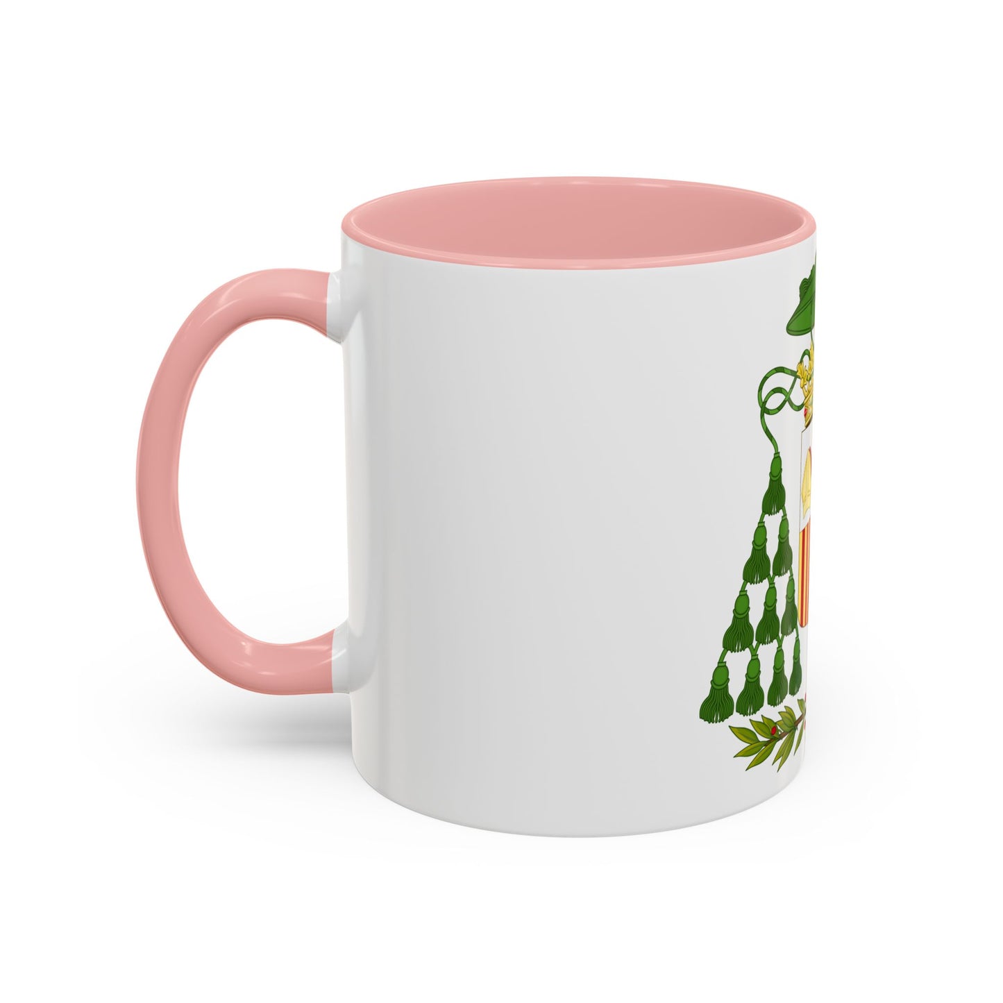 Historical Coat of Arms of Ecclesiastic Co-Prince of Andorra - Accent Coffee Mug
