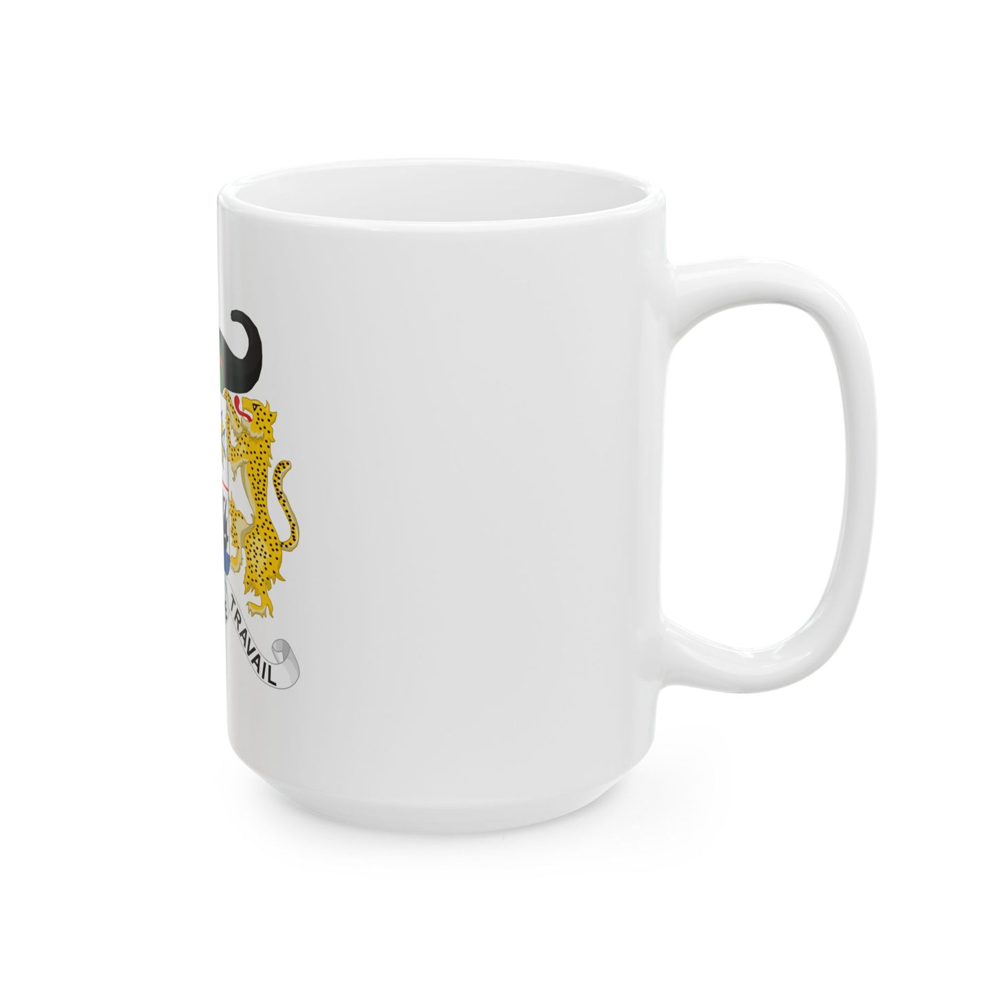 Coat of arms of Benin - White Coffee Mug
