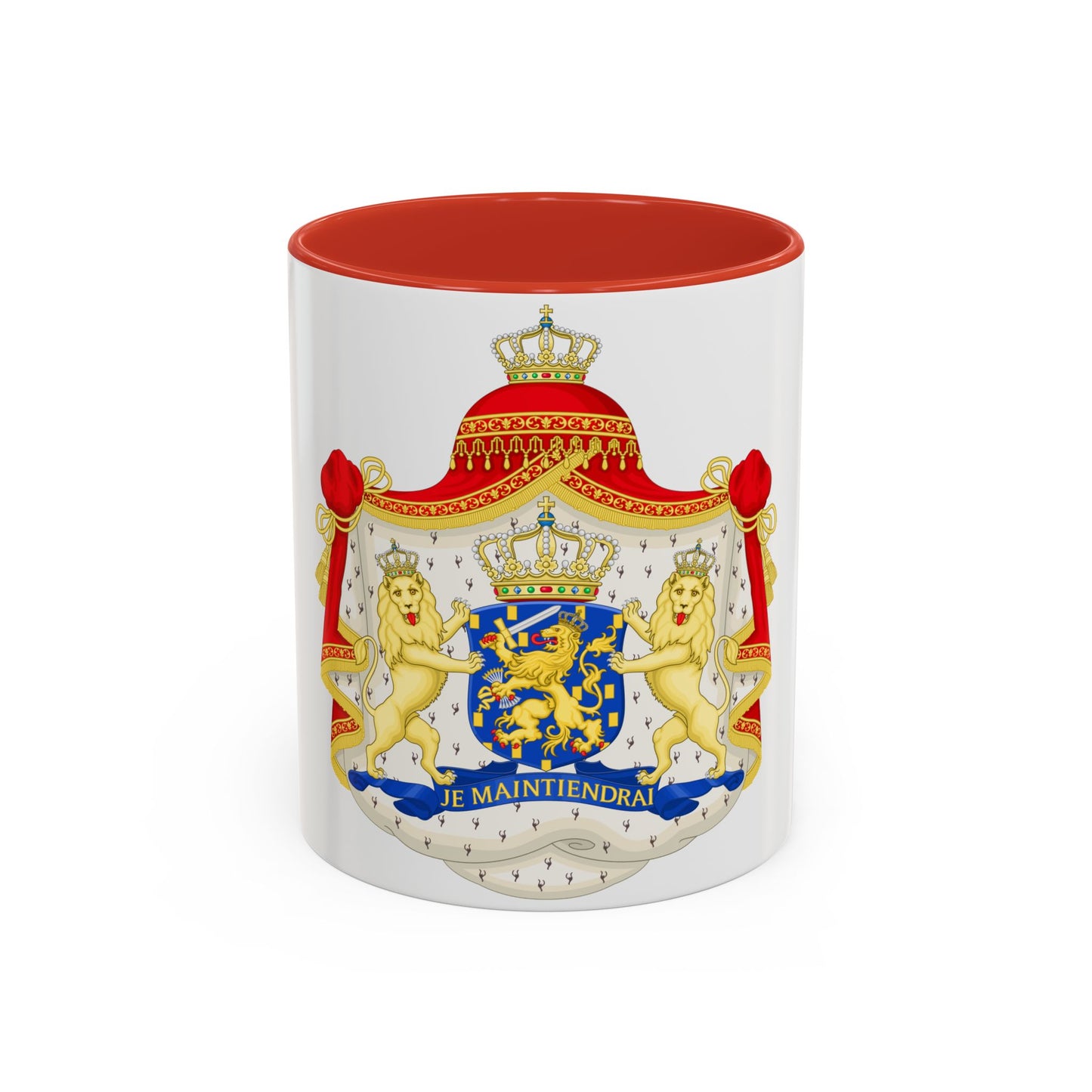 Royal coat of arms of the Netherlands (1815-1907) - Accent Coffee Mug