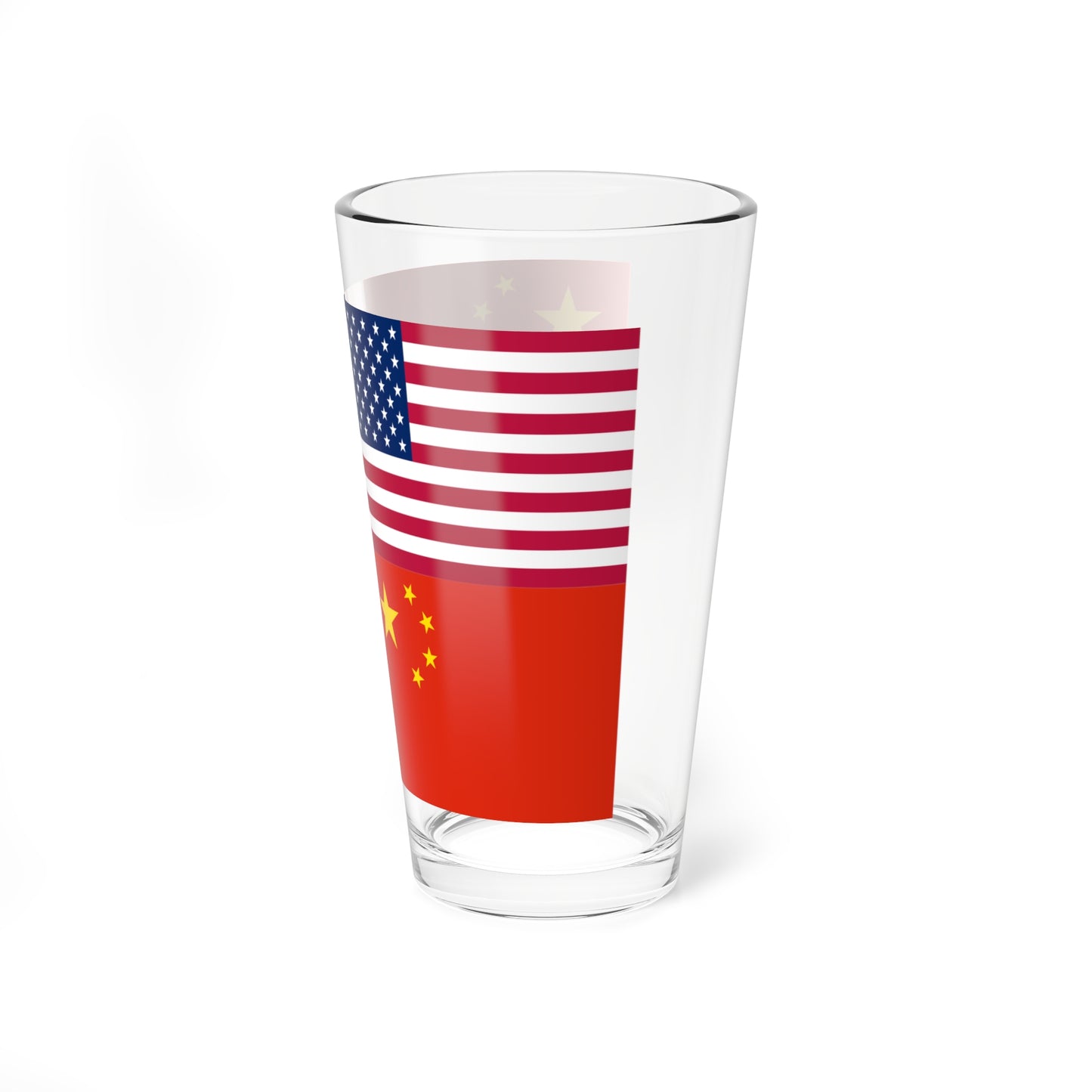 China America Flag (United States) Pint Glass 16oz
