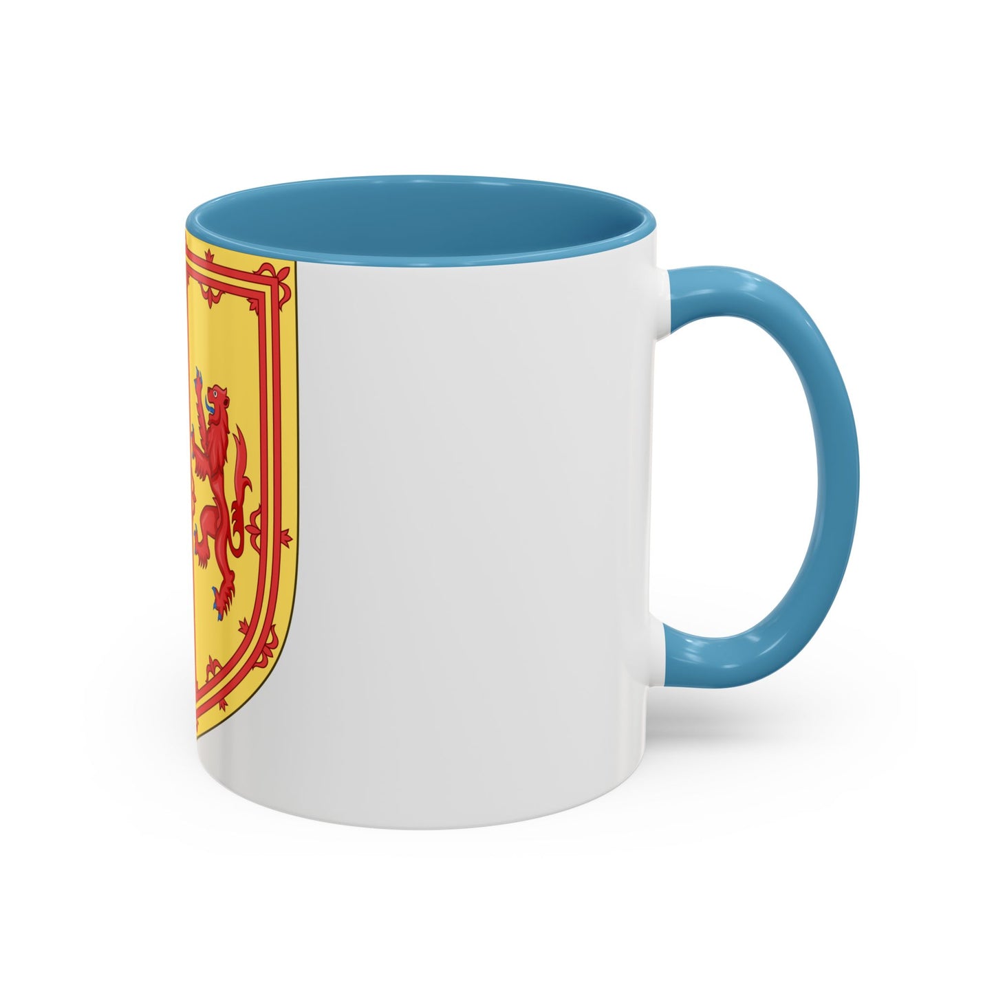 Royal Arms of the Kingdom of Scotland (1560-1565) - Accent Coffee Mug