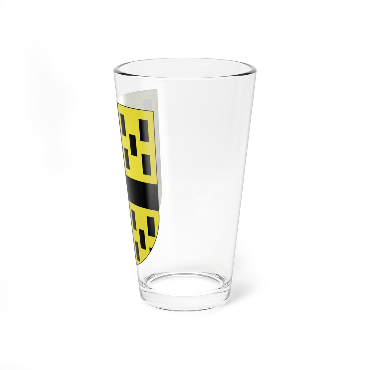 Grandfontaine-coat of arms (Switzerland) (Coat of Arms) Pint Glass 16oz