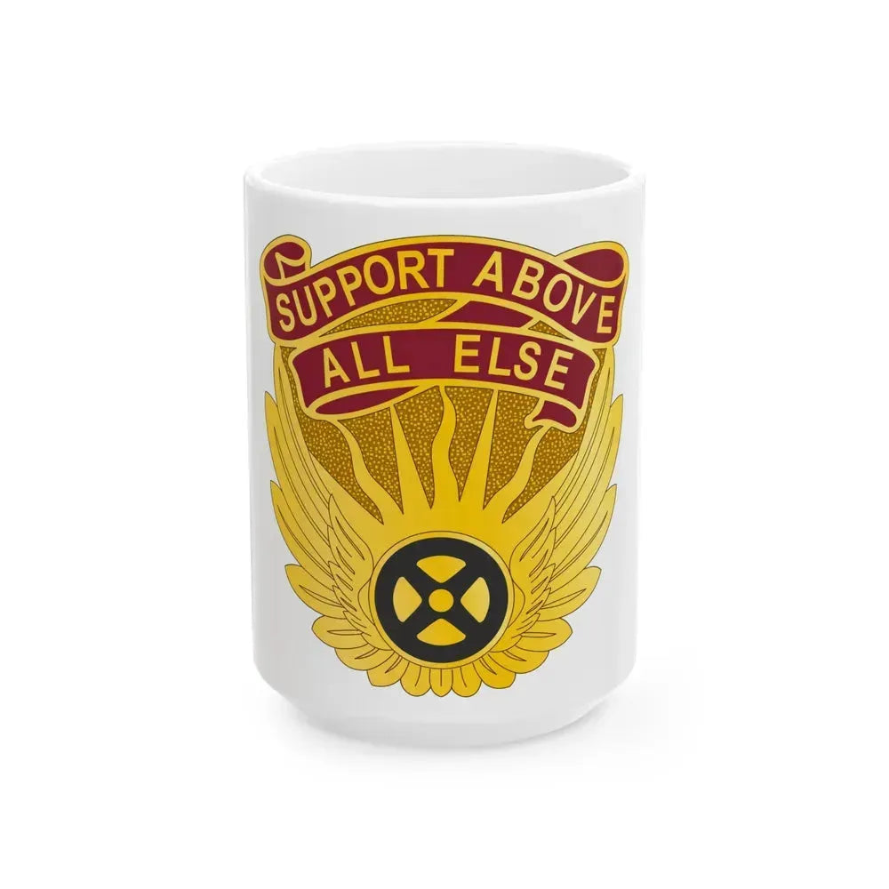 1106 Aviation Group (U.S. Army) White Coffee Mug 15oz - Go Mug Yourself