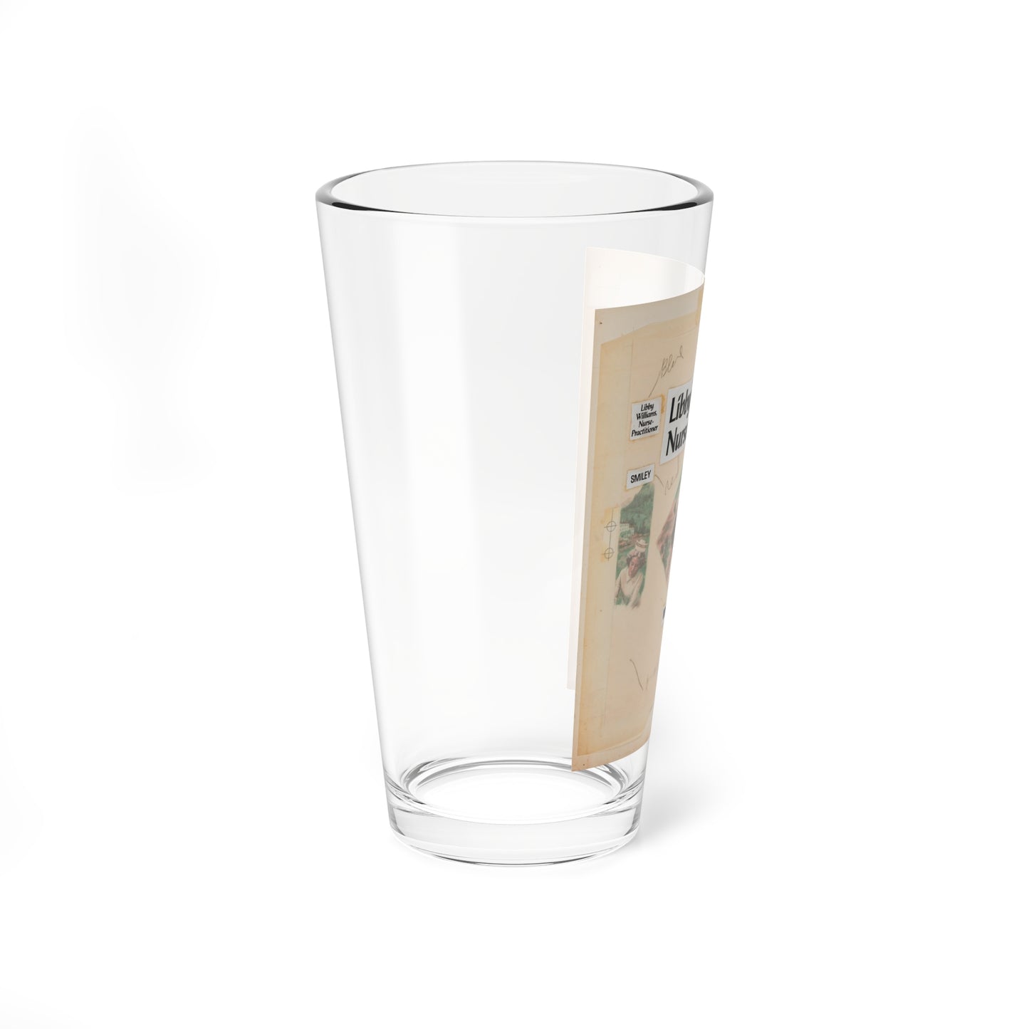 Libby Williams, Nurse Practitioner by Virginia Smiley (Avalon, 1975) - Pint Glass 16oz