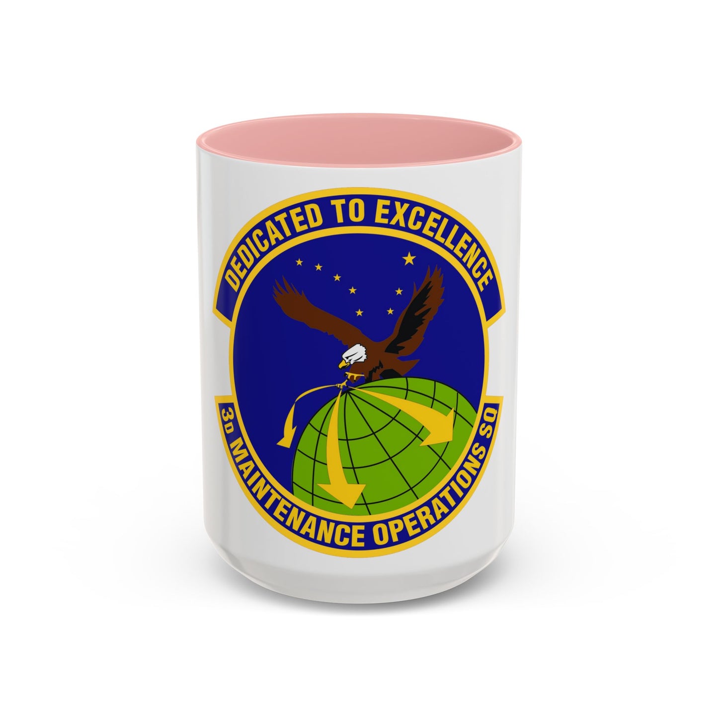 3d Maintenance Operations Squadron (U.S. Air Force) Accent Coffee Mug