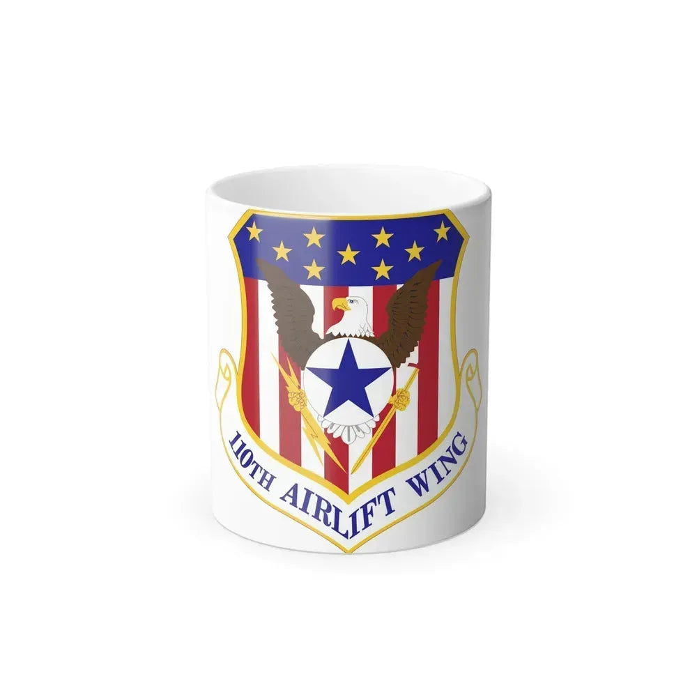 110th Airlift Wing (U.S. Air Force) Color Changing Coffee Mug 11oz - Go Mug Yourself