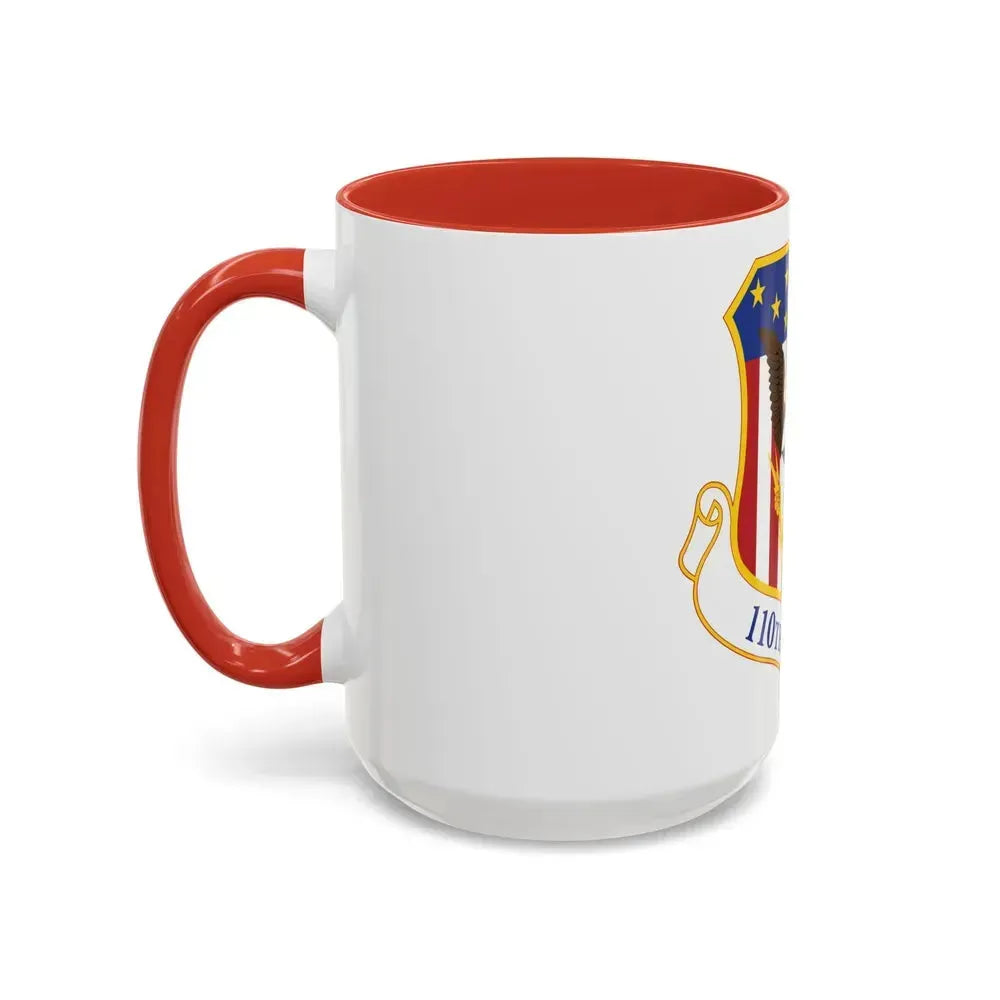 110th Wing emblem (U.S. Air Force) Accent Coffee Mug - Go Mug Yourself