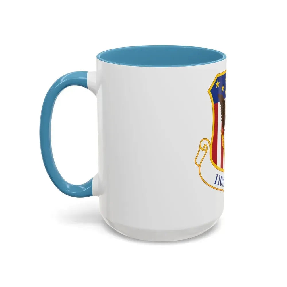 110th Wing emblem (U.S. Air Force) Accent Coffee Mug - Go Mug Yourself