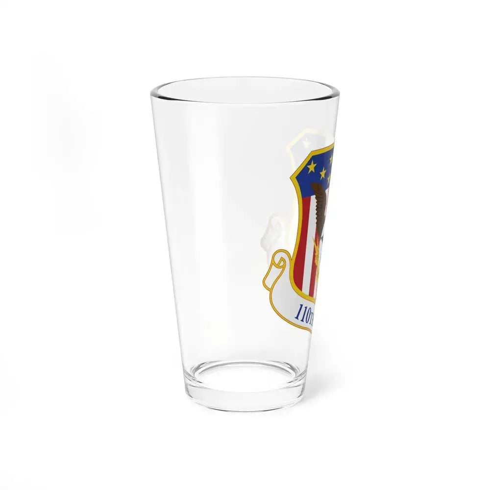 110th Wing emblem (U.S. Air Force) Pint Glass 16oz - Go Mug Yourself