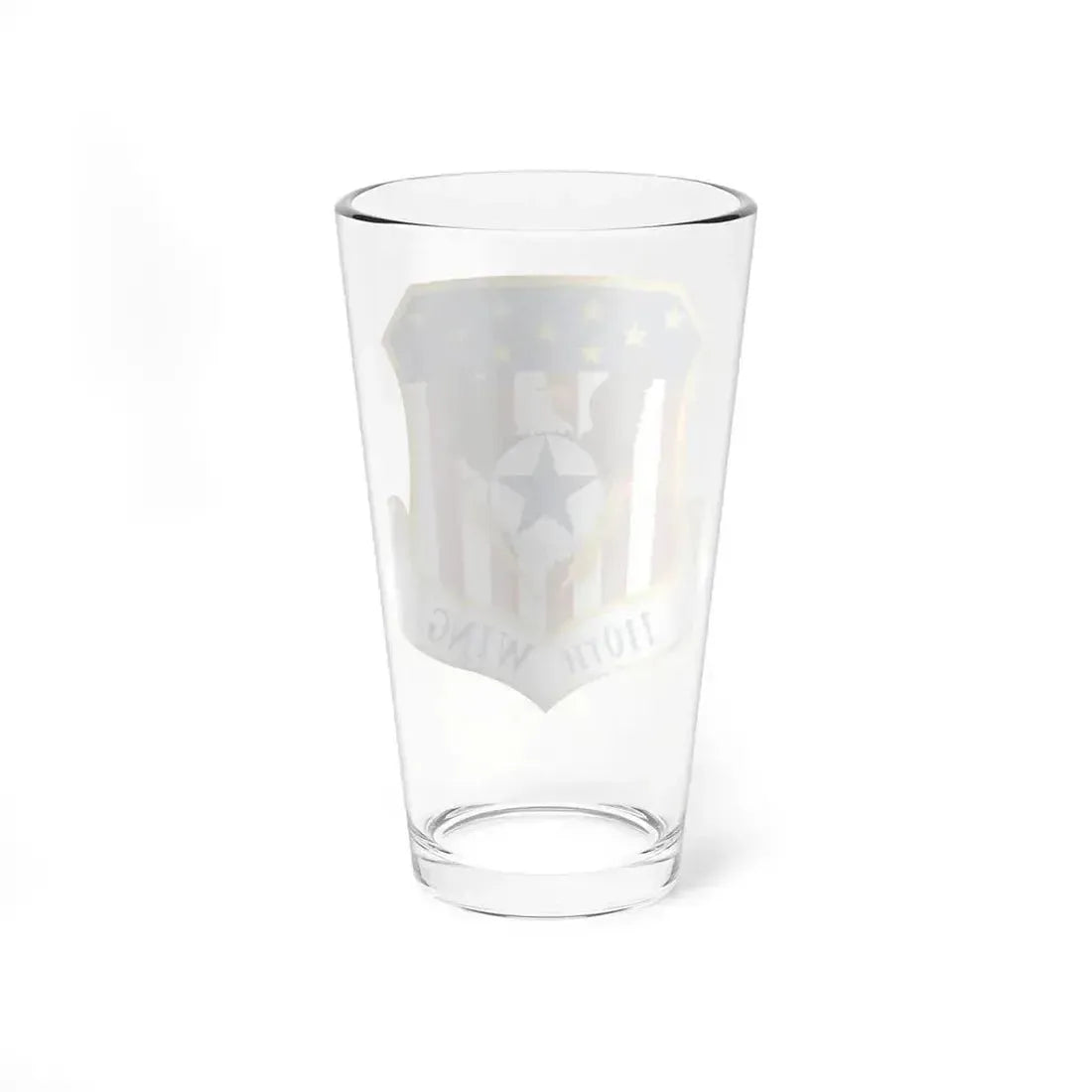 110th Wing emblem (U.S. Air Force) Pint Glass 16oz - Go Mug Yourself