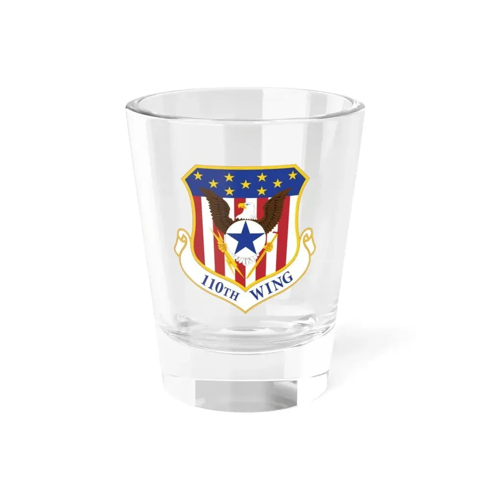 110th Wing emblem (U.S. Air Force) Shot Glass 1.5oz 1.5oz - Go Mug Yourself