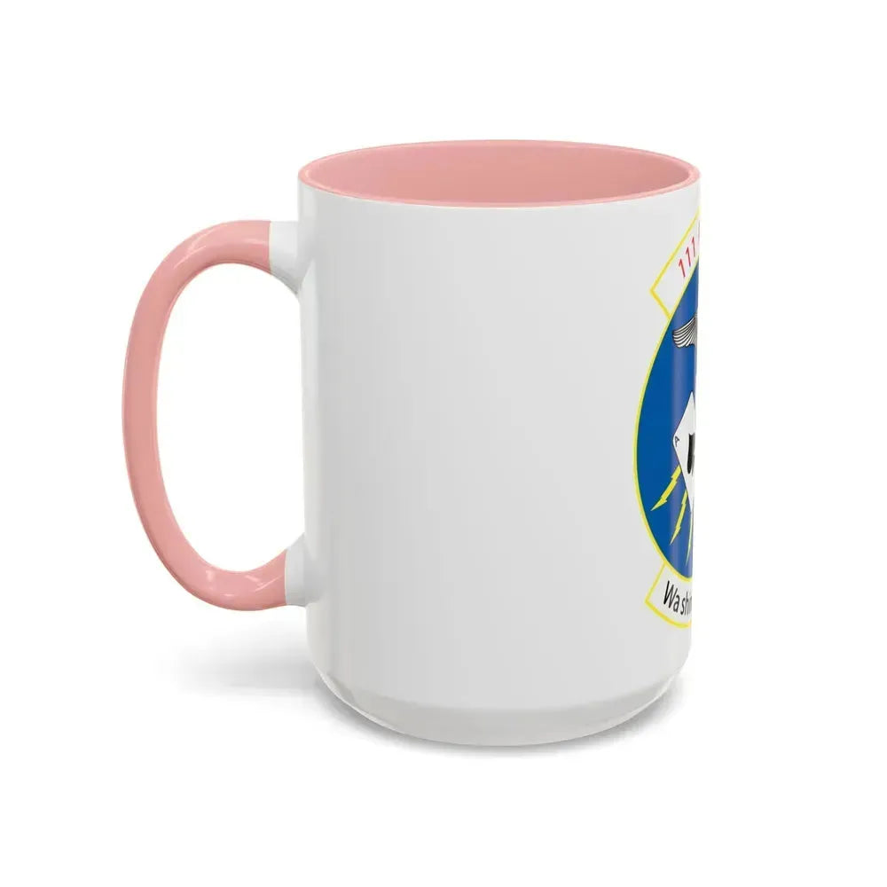111 ASOC Sq Washington ANG (U.S. Air Force) Accent Coffee Mug - Go Mug Yourself