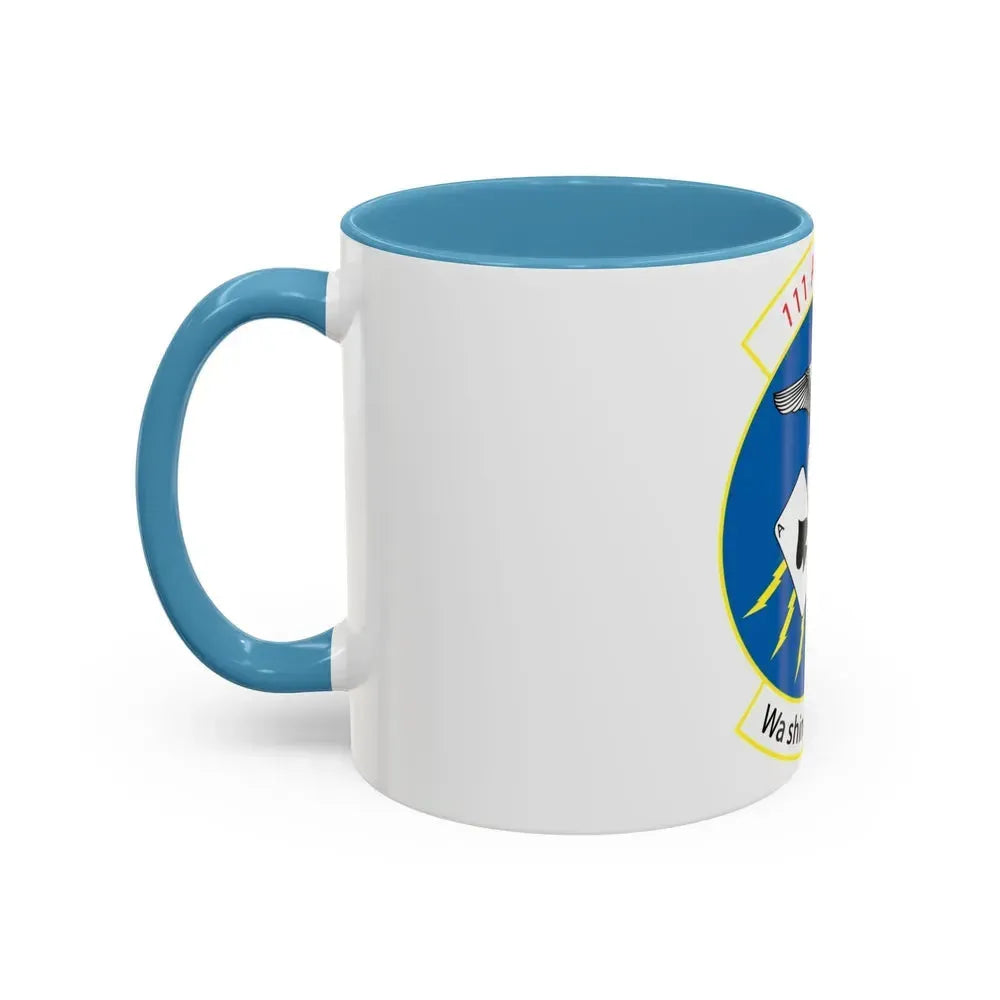 111 ASOC Sq Washington ANG (U.S. Air Force) Accent Coffee Mug - Go Mug Yourself