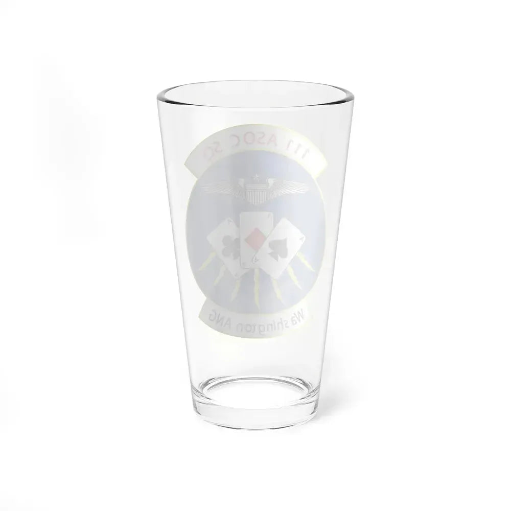 111 ASOC Sq Washington ANG (U.S. Air Force) Pint Glass 16oz - Go Mug Yourself