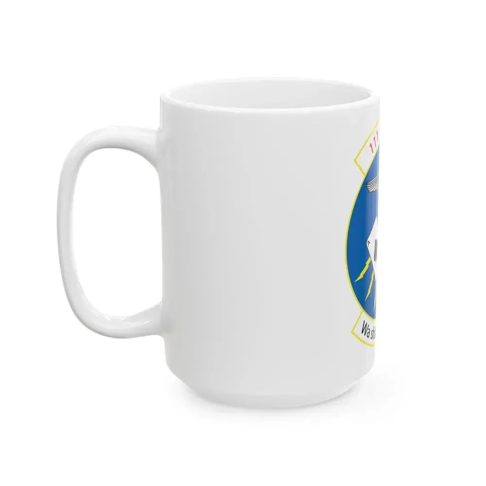 111 ASOC Sq Washington ANG (U.S. Air Force) White Coffee Mug - Go Mug Yourself