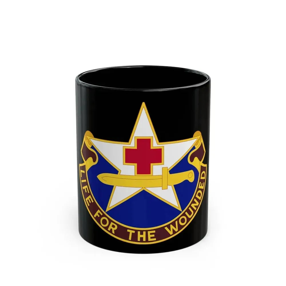 111 Medical Battalion (U.S. Army) Black Coffee Mug 11oz - Go Mug Yourself