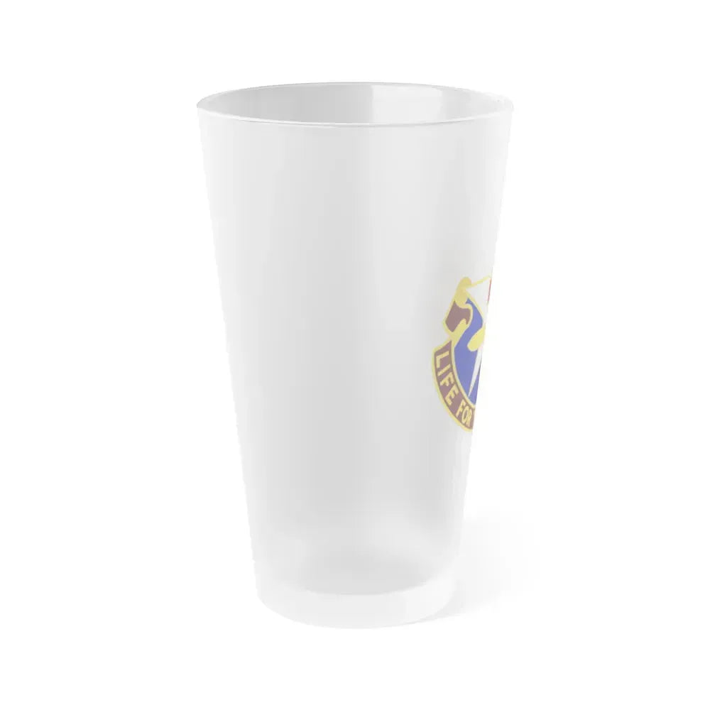 111 Medical Battalion (U.S. Army) Frosted Pint Glass 16oz - Go Mug Yourself