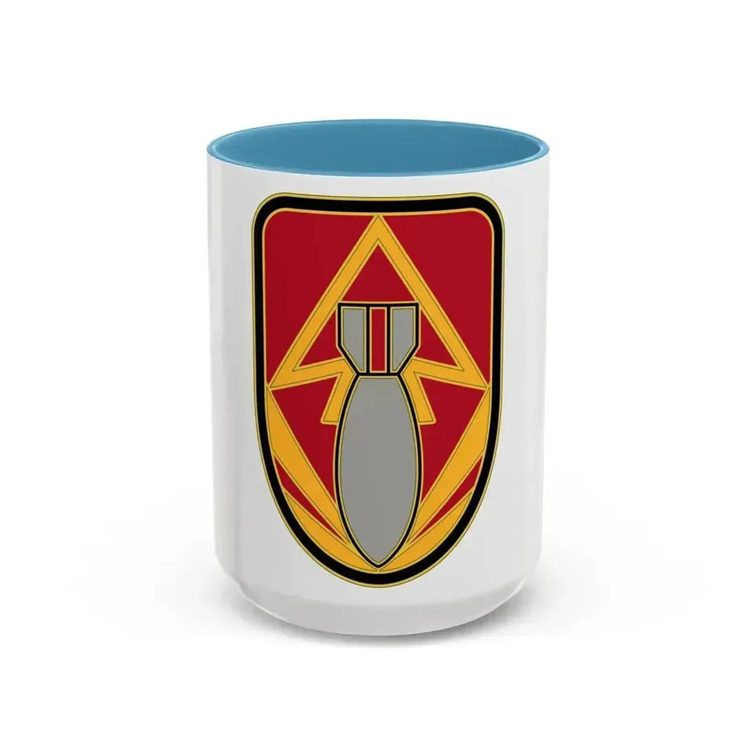 111 Ordnance Group 2 (U.S. Army) Accent Coffee Mug 15oz Light Blue - Go Mug Yourself