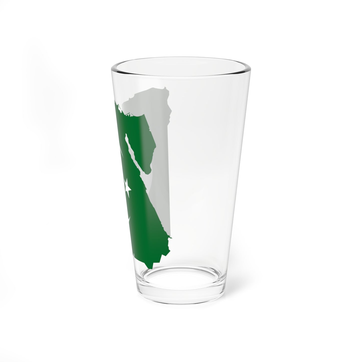 Flag map of Egypt 1922-1952 (Egypt) Pint Glass 16oz