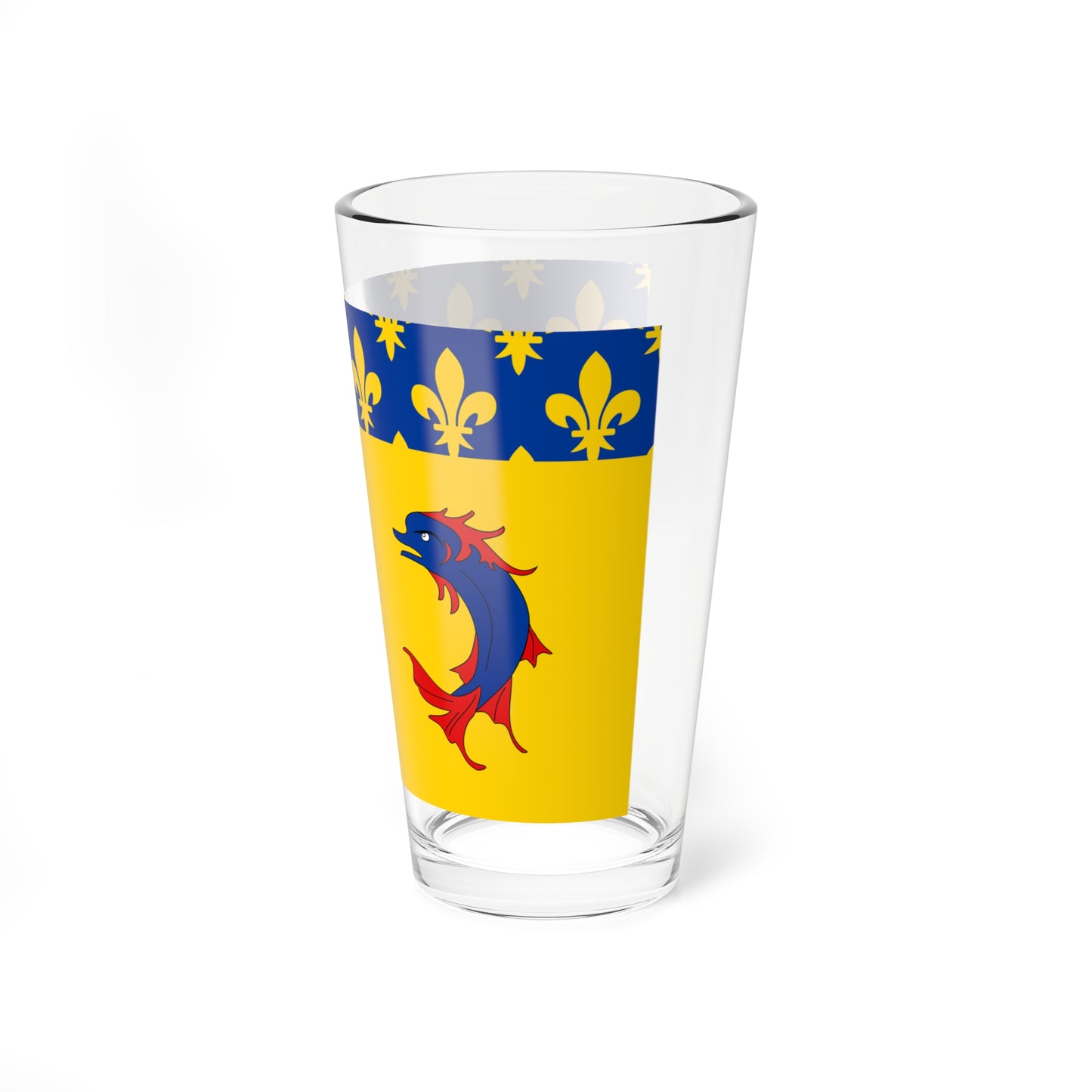 Flag of Hautes-Alpes (France) Pint Glass 16oz