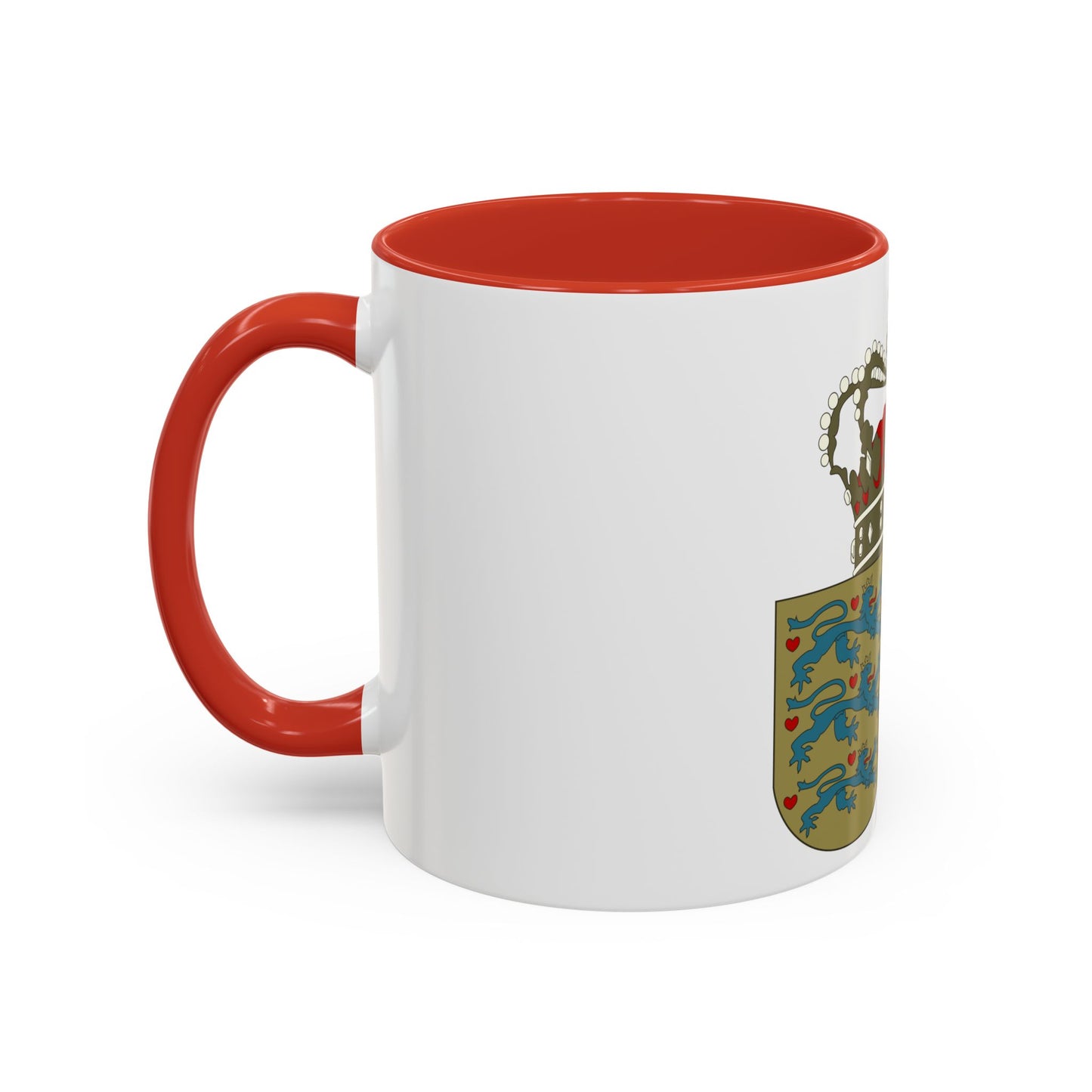 Coat of arms of the County of Greenland - Accent Coffee Mug