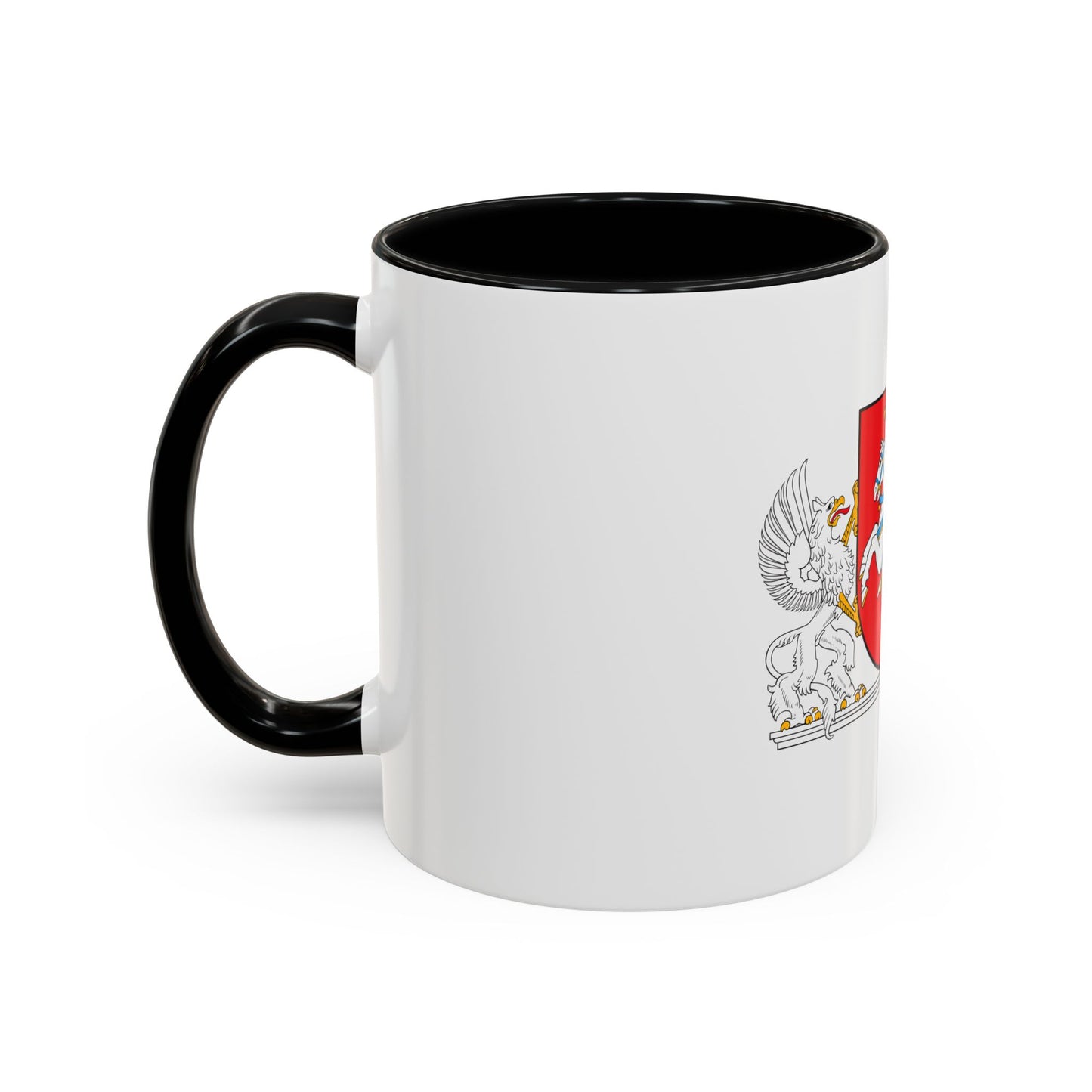 Coat of arms of the President of Lithuania - Accent Coffee Mug