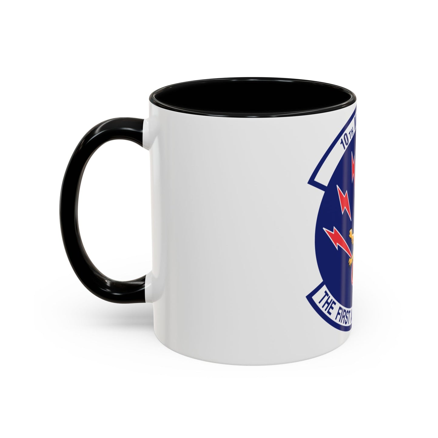 10th Missile SQ The First In The Hole (U.S. Air Force) Accent Coffee Mug