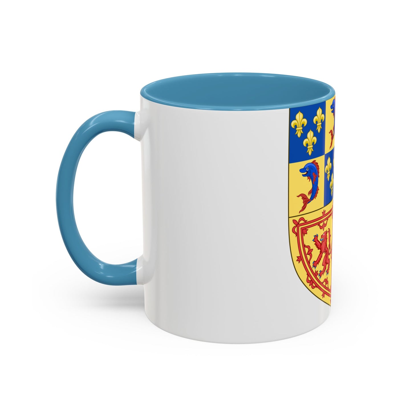 Royal Arms of the Kingdom of Scotland (1558-1559) - Accent Coffee Mug