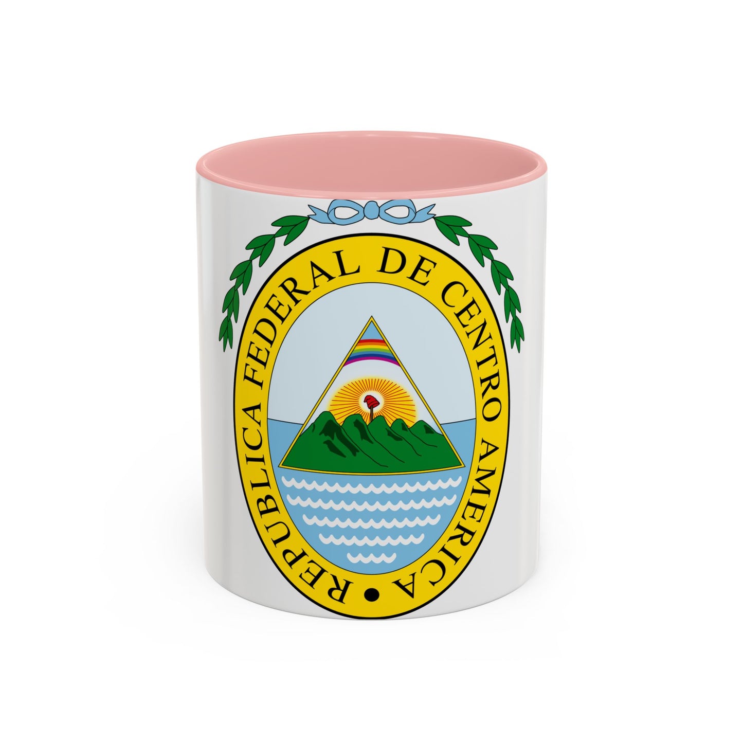 Coat of arms of the Federal Republic of Central America - Accent Coffee Mug