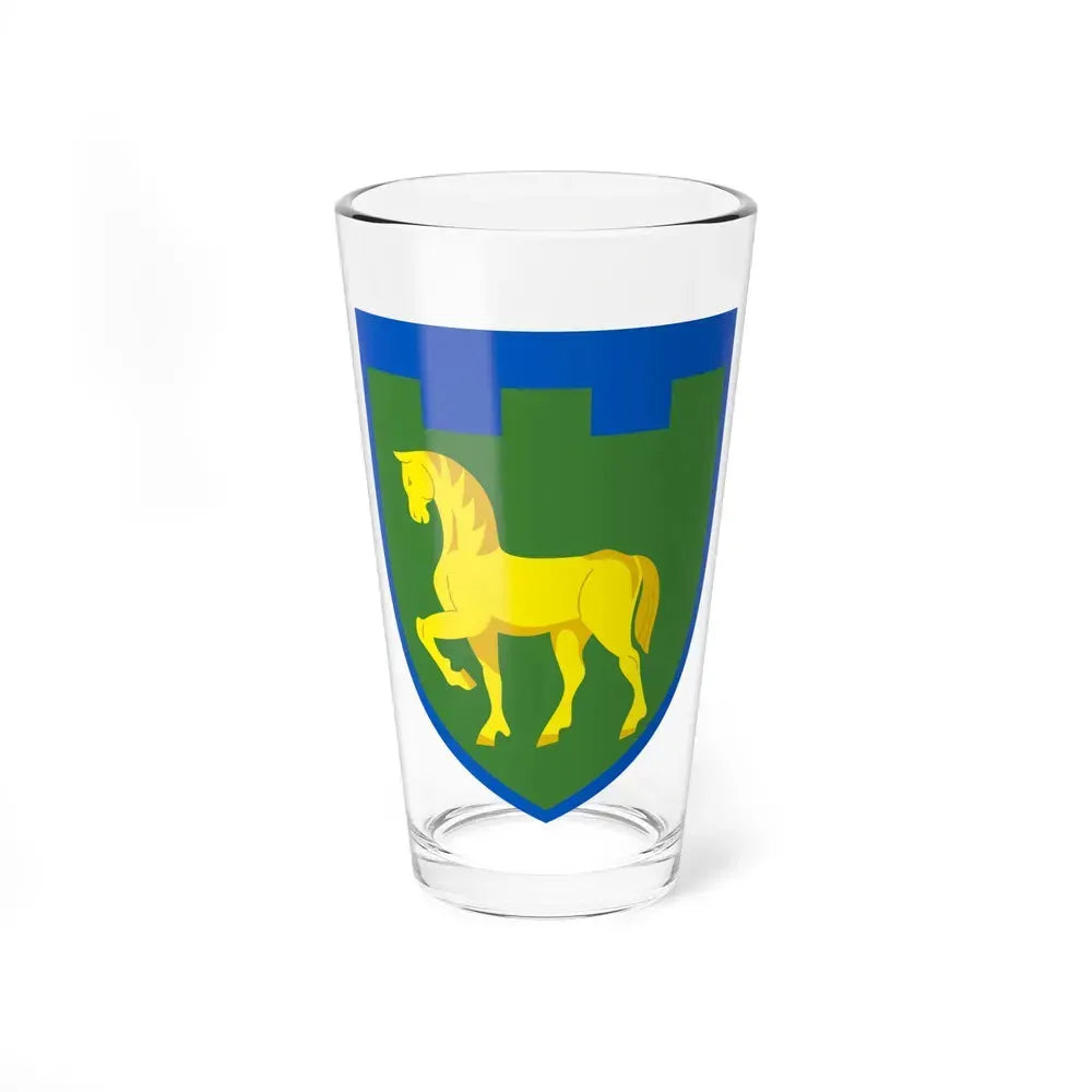 111th Detached Territorial Defense Brigade (Ukraine) Pint Glass 16oz 16oz - Go Mug Yourself