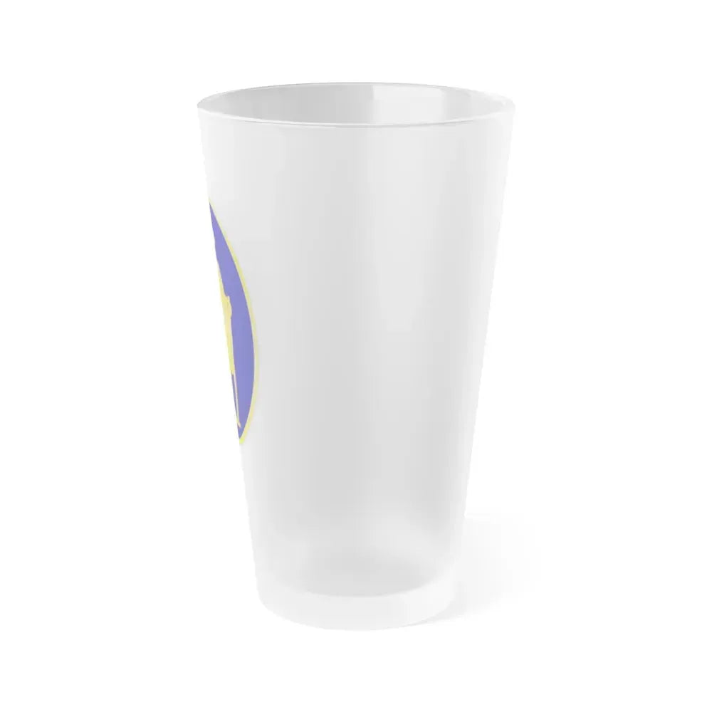 111th Infantry Regiment (U.S. Army) Frosted Pint Glass 16oz - Go Mug Yourself