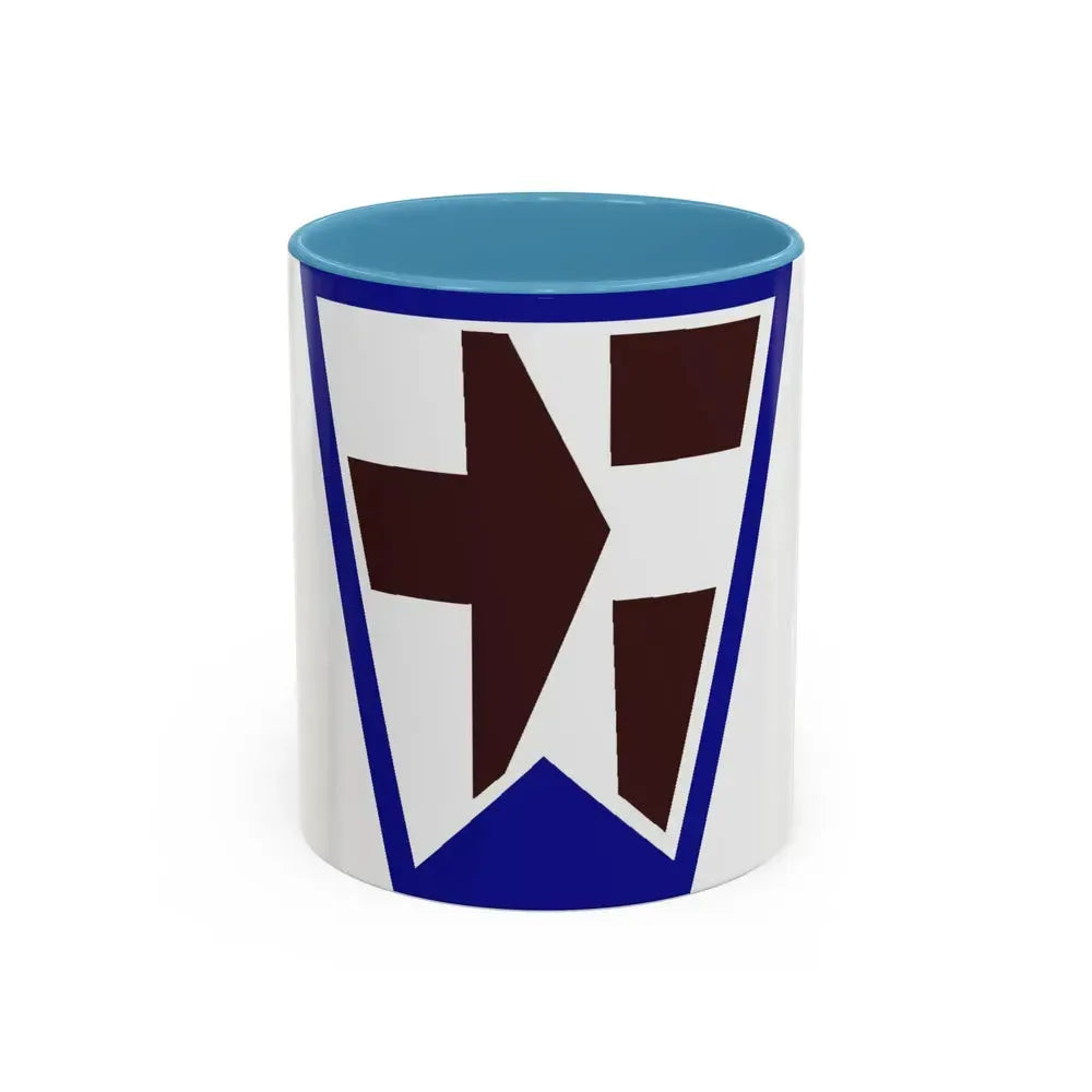 112 Medical Brigade (U.S. Army) Accent Coffee Mug 11oz Light Blue - Go Mug Yourself